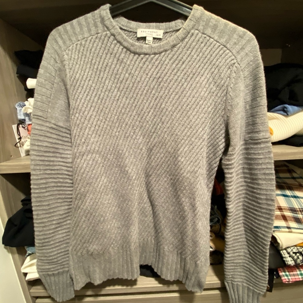Grey Cashmere Sweater